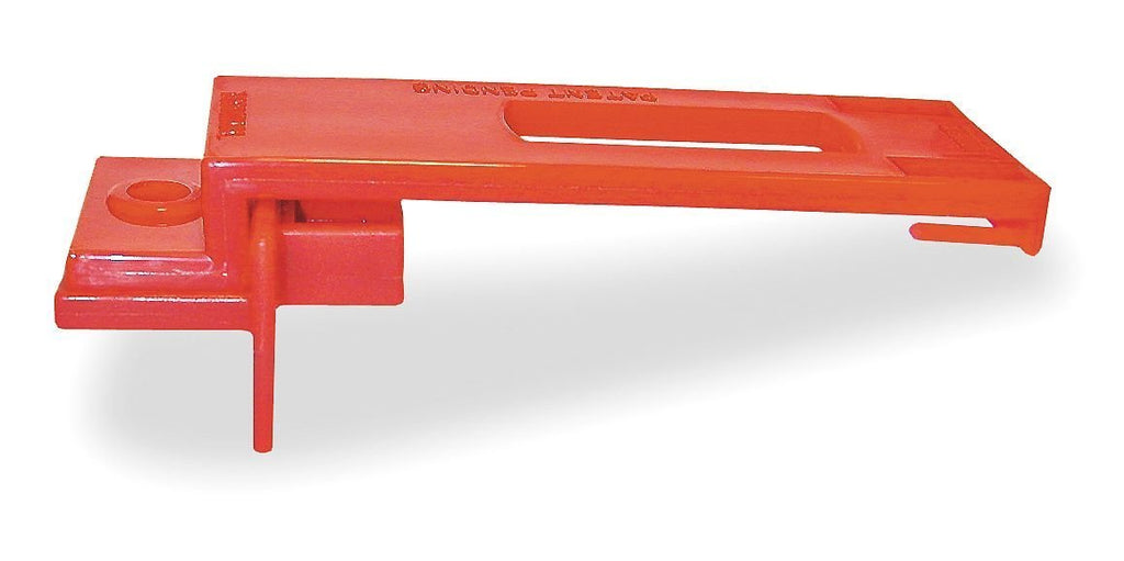 Connector Lockout, Red, 1/4In Shackle Dia.