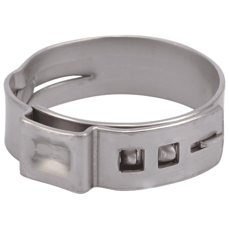 SharkBite PEX Clamp Ring 1 inch, Stainless Steel, Pack of 10, UC956A, 1", 10 Pack