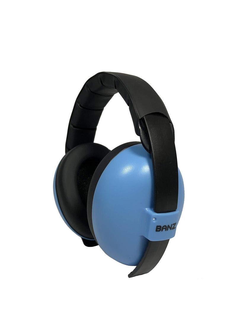 Baby BANZ Earmuffs Infant Hearing Protection â€“ Ages 0-2+ Years â€“ Industry Leading Noise Reduction Rating â€“ Soft & Comfortable â€“ Baby Ear Protection Blue
