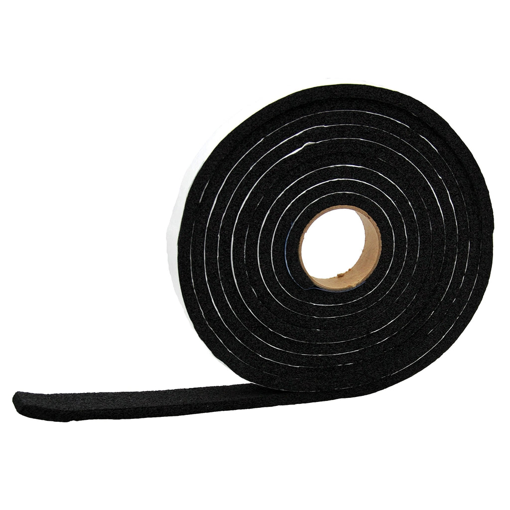 AP Products 018-381210 3/8" x 1/2" x 50' Vinyl Weather Stripping Foam Tape