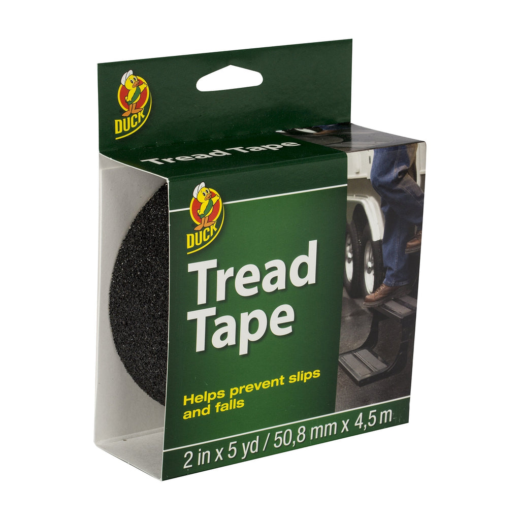 Duck Brand 1027475 2-Inch by 5-Yard Single Roll Outdoor Anti-Slip Tread Tape Black