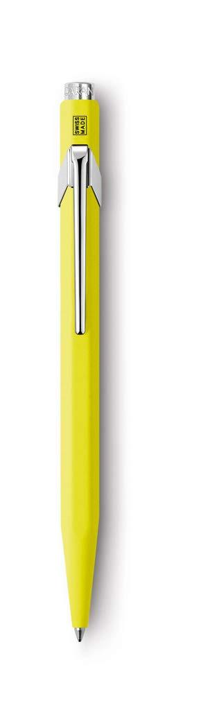 Caran D'ache 849 Pop Line Fluo Yellow Ballpoint with Metal Box (849.970)