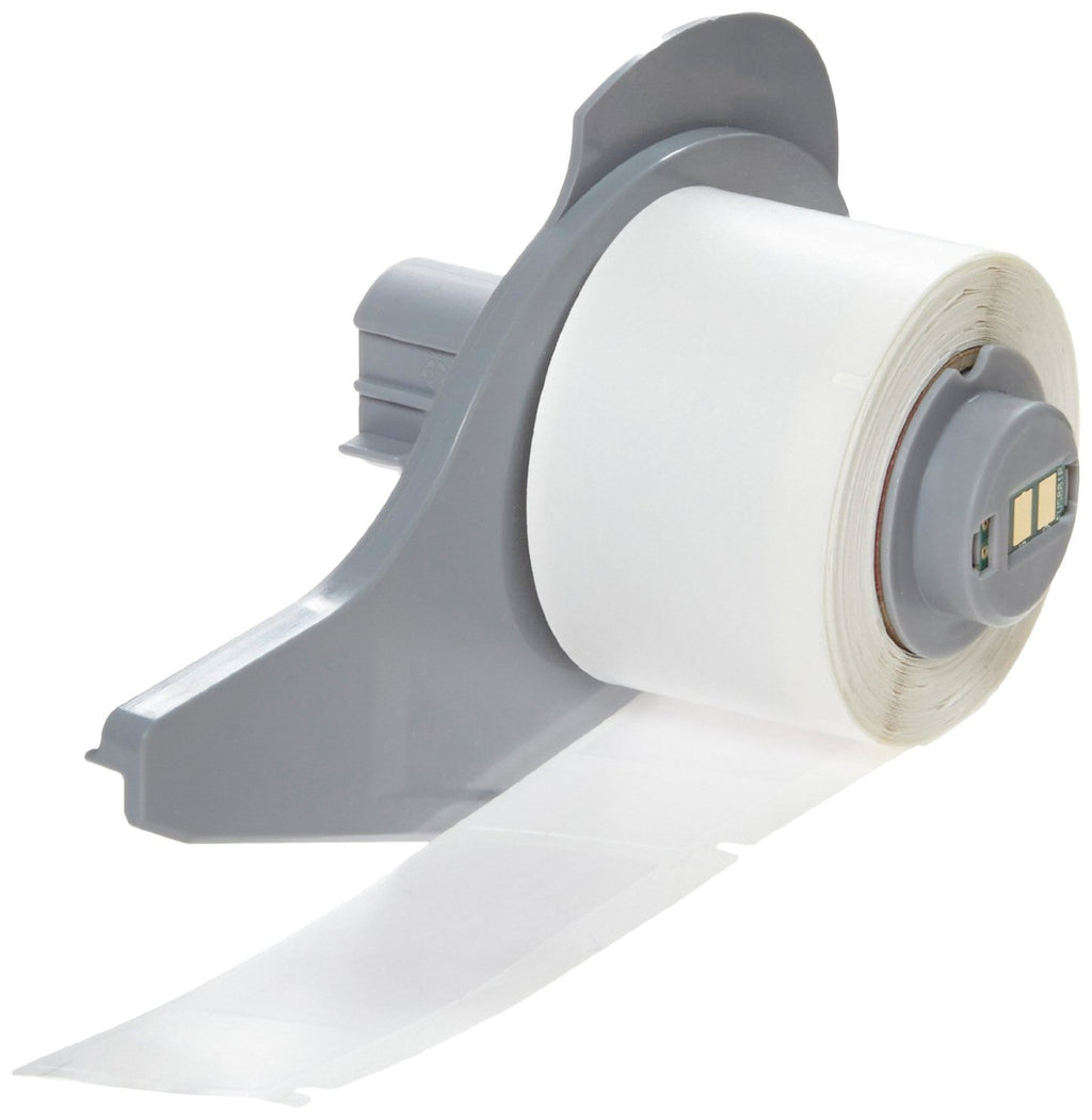 Brady M71-19-427 Self-Laminating Vinyl BMP71 Labels , White/Translucent (250 Labels per Roll, 1 Roll Per Package)