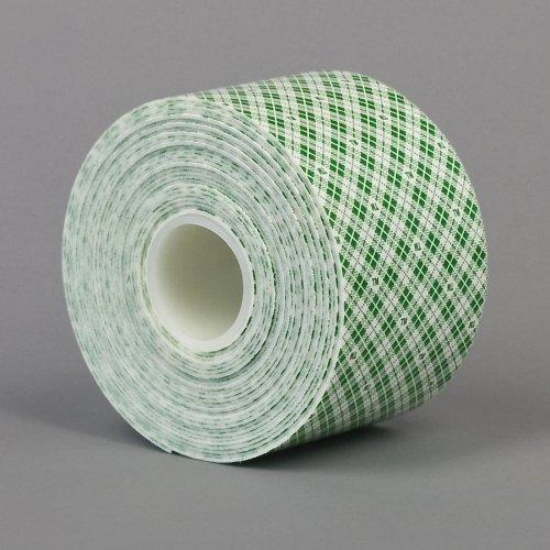 3M 4032 Natural Polyurethane Double Coated Foam Tape, 4" width x 5yd length (1 roll)