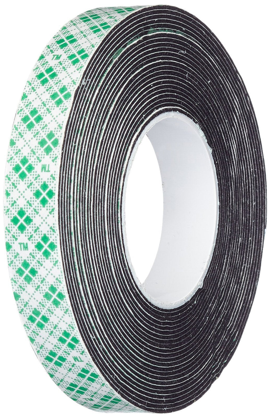 3M 4052 Natural Polyurethane Double Coated Foam Tape, 0.5" Width x 5yd Length (1 roll)