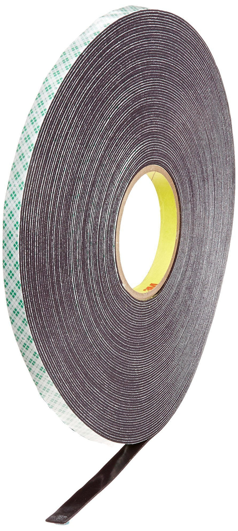 3M Double Coated Urethane Foam Tape 4056, 1/2" x 36 yards, Indoor Mounting, Bonding, and Attaching