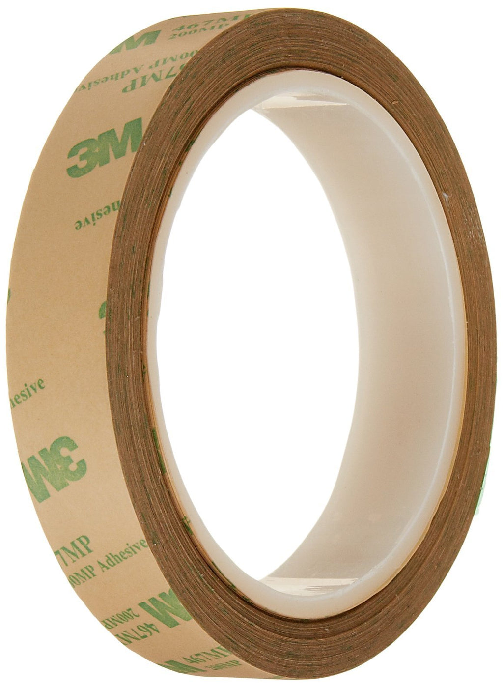 3M 467MP Clear Adhesive Transfer Tape, 0.75" width x 20yd length (1 roll)