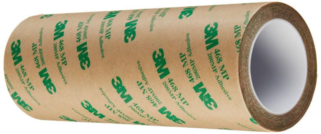 3M 468MP Adhesive Transfer Tape, 6" Width x 5yd Length (1 roll)