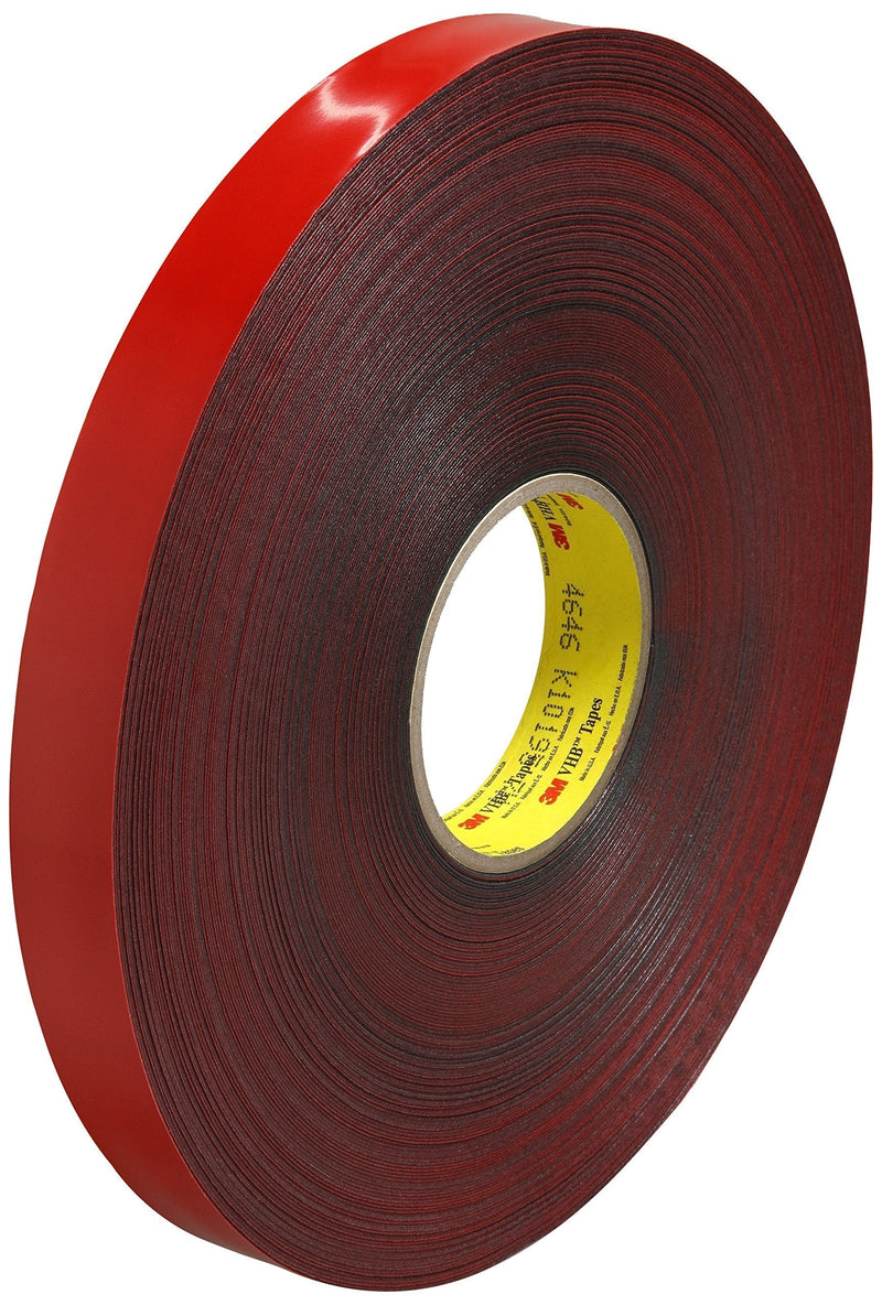 3M VHB 4646 Heavy Duty Mounting Tape - 1 in. (W) x 15 ft. (L) Permanent Bonding Double Sided Tape Roll. Heavy Duty Sealants