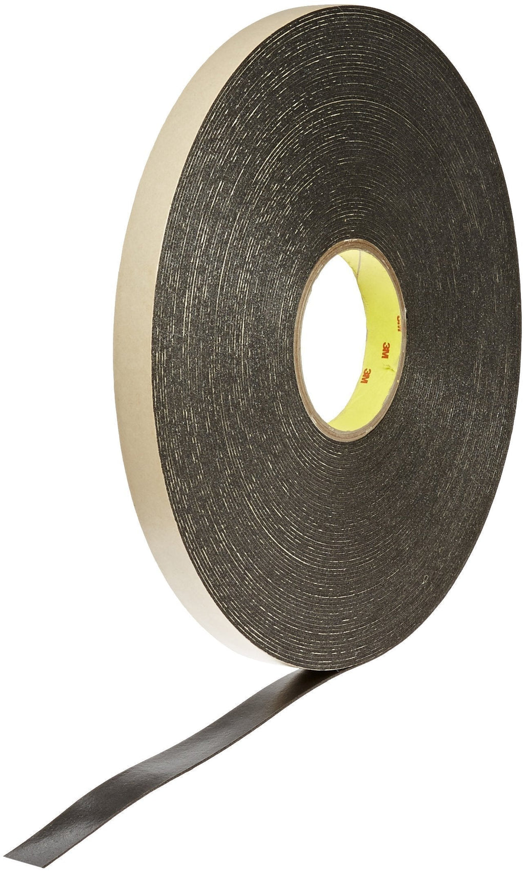 3M 4496 Black Foam Tape, 0.75" width x 36ydlength (1 roll)