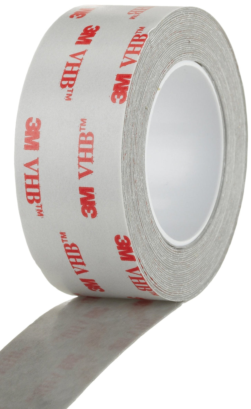 3M VHB Tape 4926, 1 in Width x 5 yd Length (1 Roll)