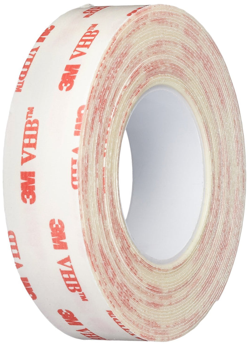 3M VHB Tape 4932, 0.75 in Width x 5 yd Length (1 Roll)