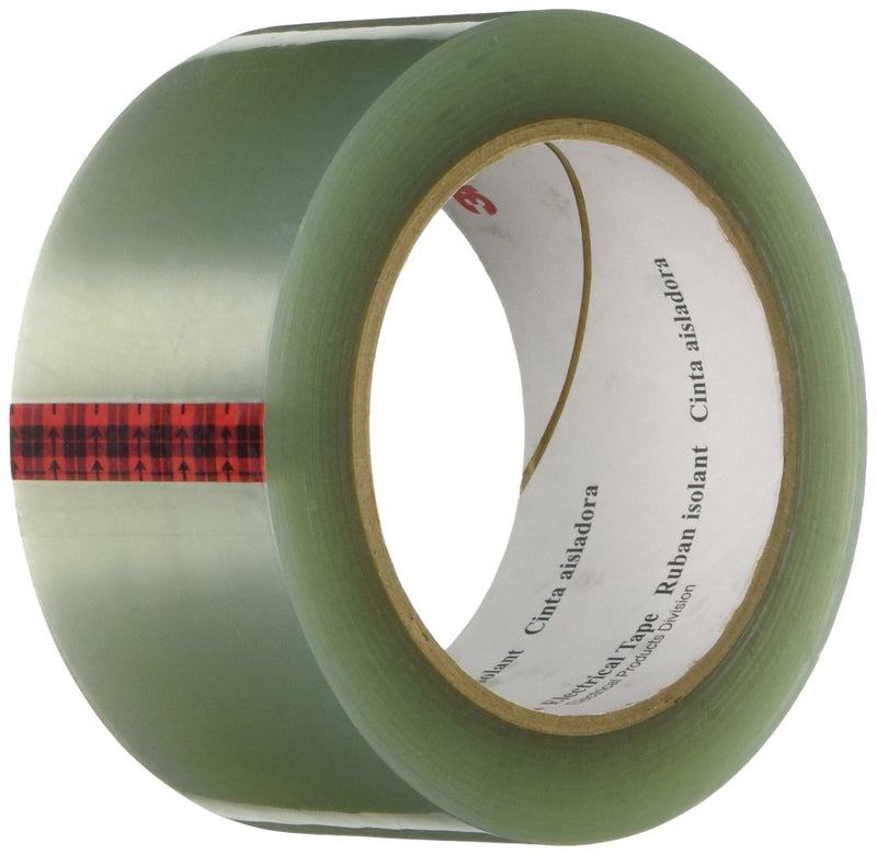 3M 5 Transparent Electrical Tape, 2" width x 72yd length (1 roll)