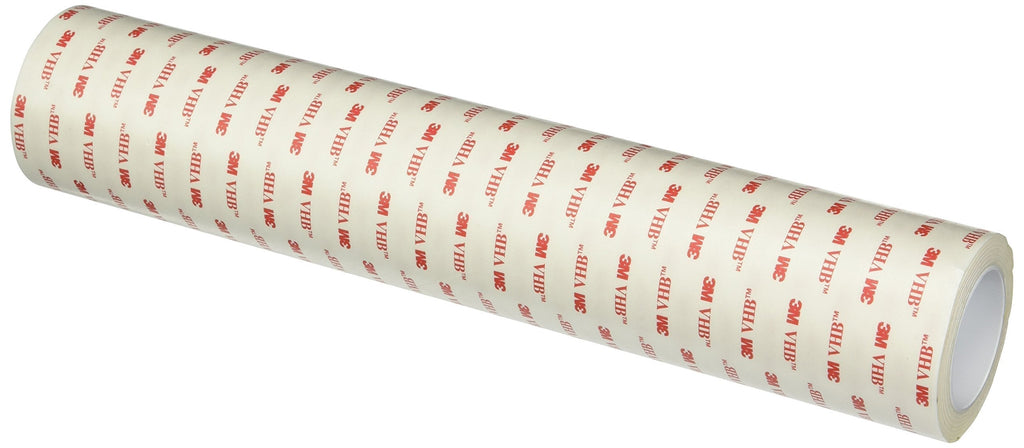 3M VHB Tape 4950, 12 in width x 1 yd length (1 Roll) -1114003