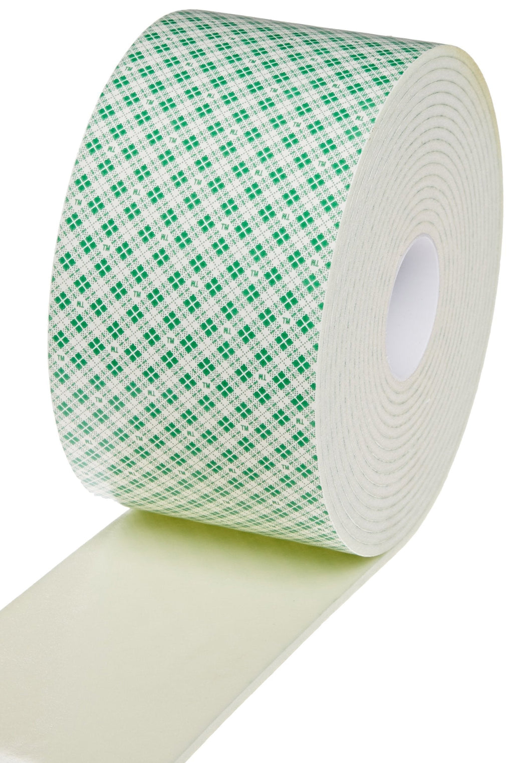 3M 4008 Natural Polyurethane Double Coated Foam Tape, 3" Width x 5yd Length (1 roll)