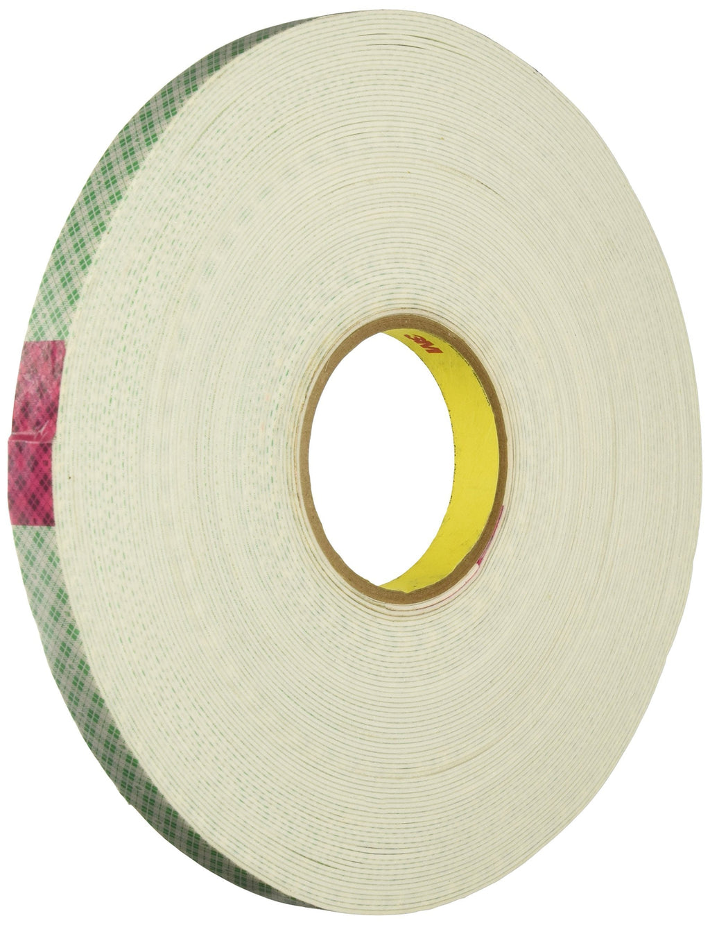 3M - 1/2-5-4016W 4016 Natural Polyurethane Double Coated Foam Tape, 0.5" width x 5yd length (1 roll) 5 Yards 0.5 inches Off-White