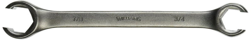 Williams - Wil-5934 10606 Flare Nut Wrench, 3/4 by 7/8-Inch