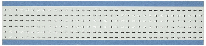 Brady WM-HR-A-PK Repositionable Vinyl Cloth (B-500), Black on White, Symbol Wire Marker Card (25 Cards)