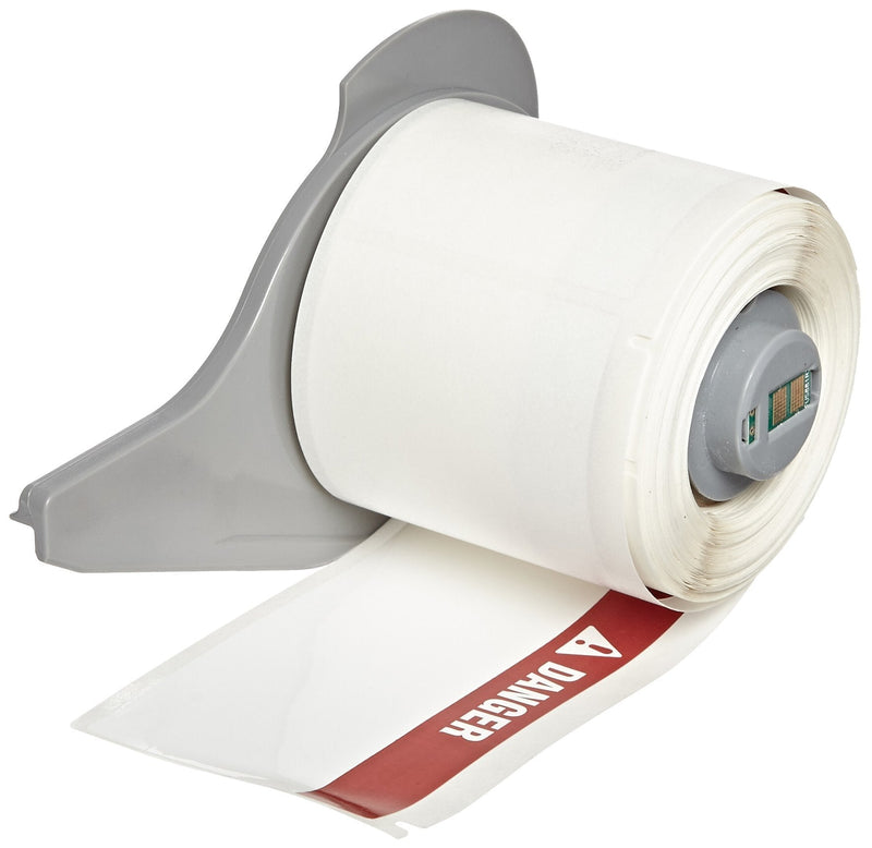 Brady M71-38-483-DANG Ultra Aggressive Polyester BMP71 Arc Flash Labels With Danger Header , Red On White (100 Labels per Roll, 1 Roll per Package)