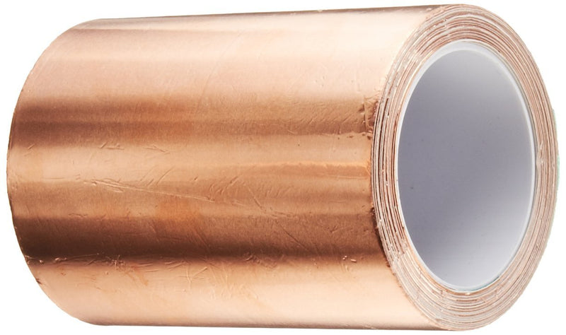 TapeCase - 1/2-6-CFL-5CA CFL-5CA Conductive Copper Foil 1/2" x 6yds (1 Roll) 6 Yards 0.5 inches