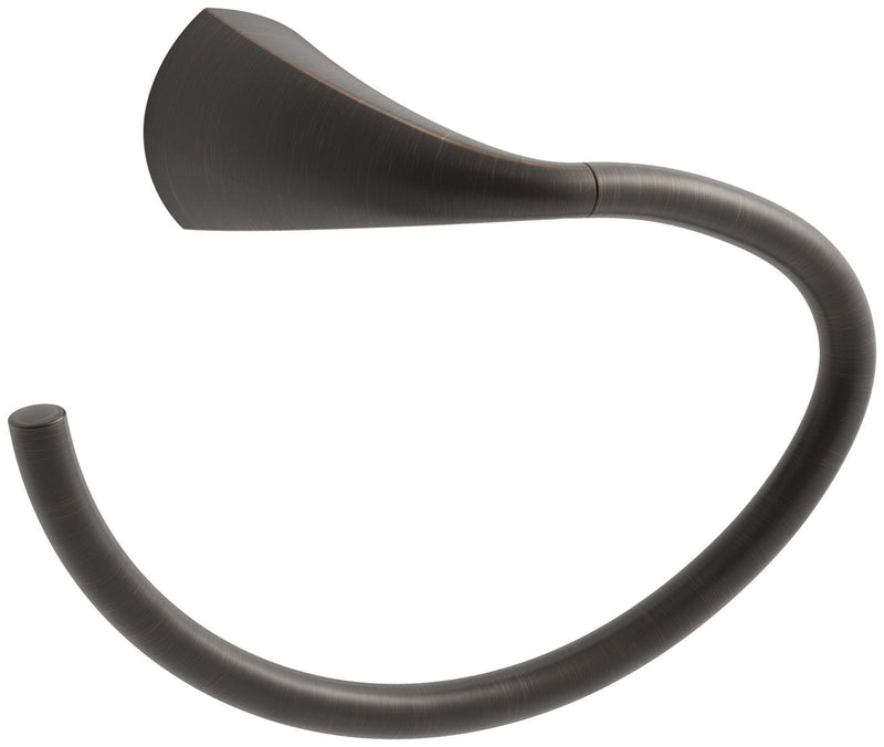 KOHLER K-37057-2BZ Alteo Towel Ring, Oil Rubbed Bronze,6.13 x 3.13 x 8.50 inches Oil-rubbed Bronze