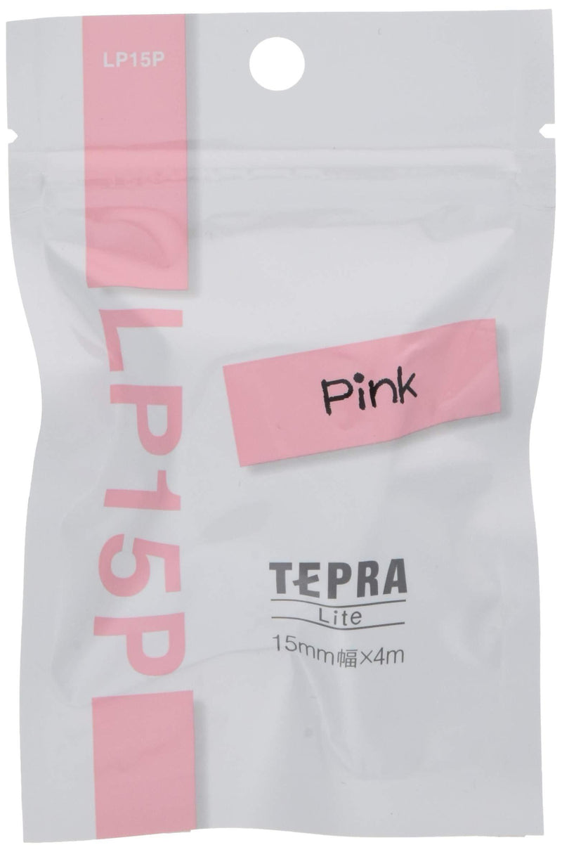 King Jim Pink, TEPRA Lite Tape; Labeling Tape for TEPRA Lite