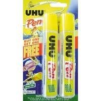 UHU Pen Paper & Card Glue 2x50ml