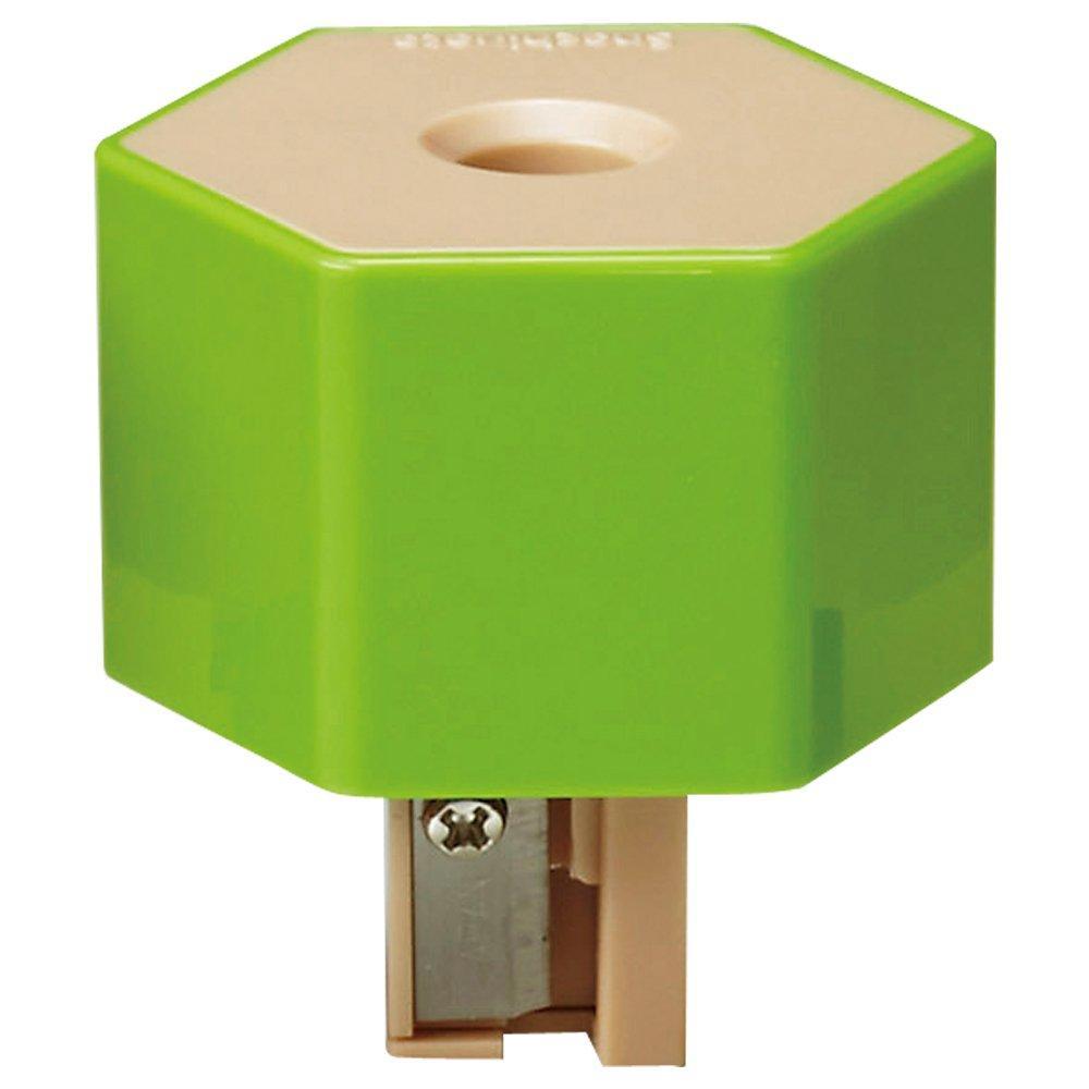 Shachihata ZKC-A3/H Pencil Sharpener Kezuri Cap, Green