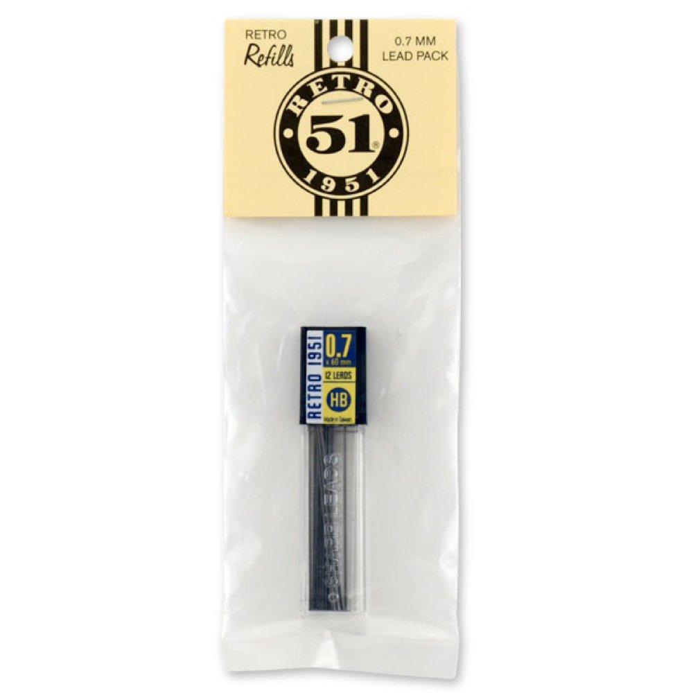 Retro 1951 Hexomatic .7Mm Refill Leads, 12 Pack HB