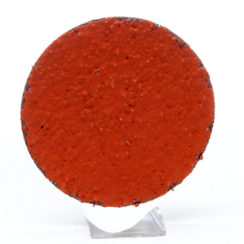 3M Roloc Disc 777F - 36 Grit Ceramic Aluminum Oxide Grinding Disc - For Disc Sanders - Roloc Quick Change - Water Resistant YF-Weight Backing - 2"