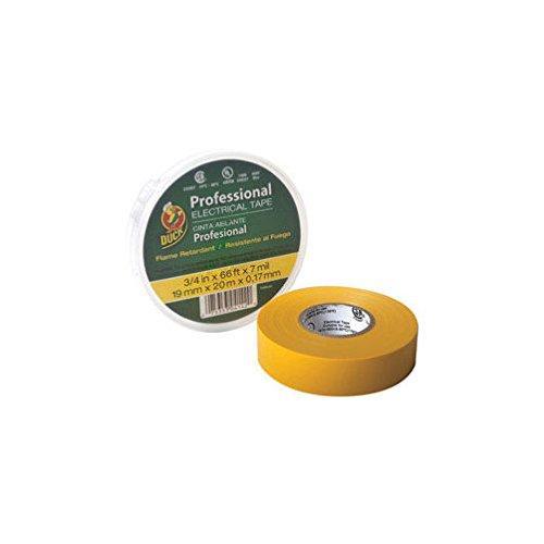 Manco Electrical Tape Duck 3/4 " X 66 ' 7 Mil Thickness 660 V 221 Deg F Yellow