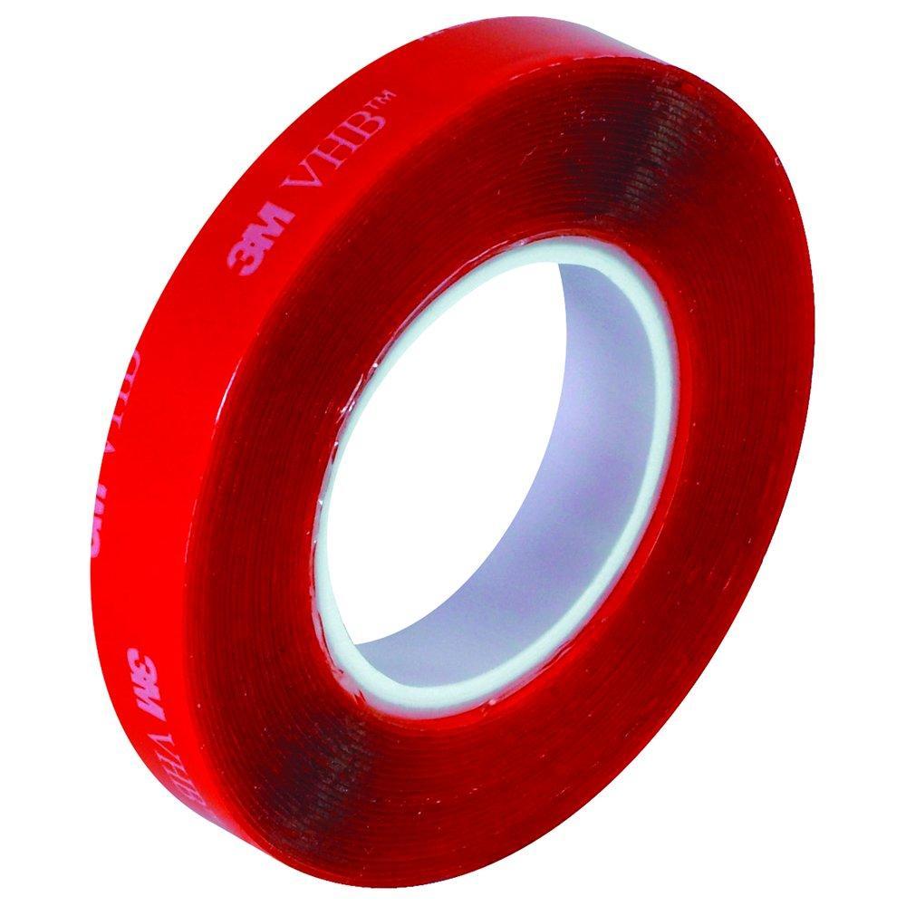 VHB Tape, 1/2" x 5 yd, Clear (VHB490512R)