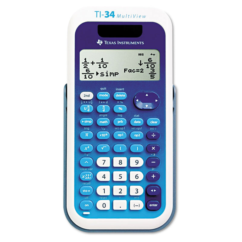 TEXTI34MULTIV - Texas Instruments TI-34 MultiView Scientific Calculator