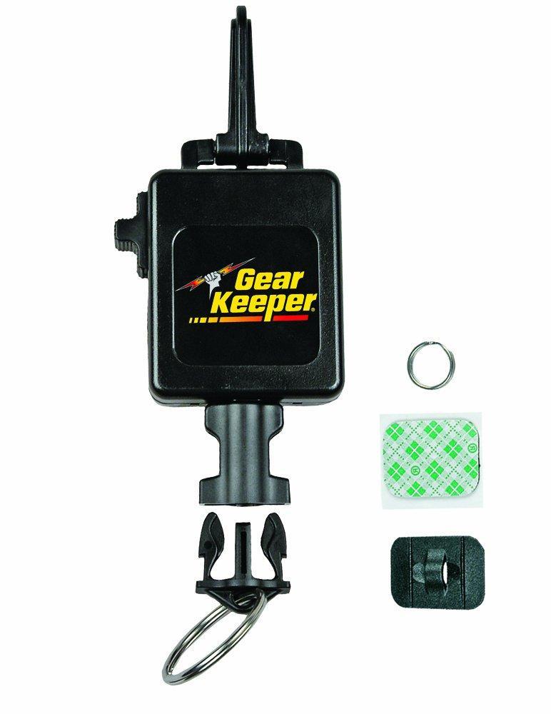 Gear Keeper RT3-4524 Hanging Scanner Tether with Snap Clip Mount, 80 lbs Breaking Strength, 24 oz Force, 32" Extension