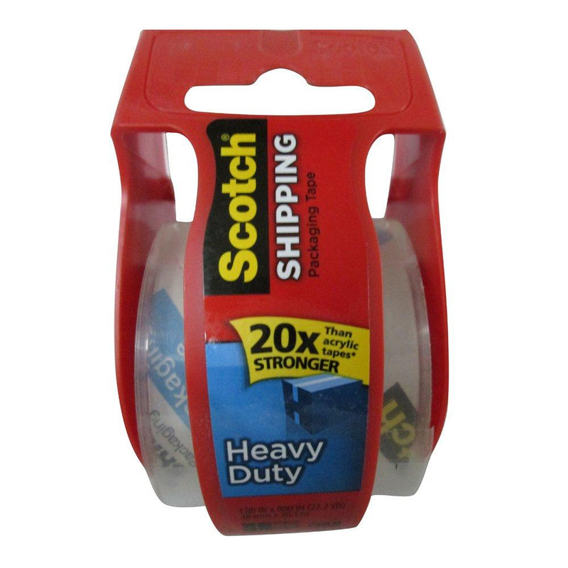 Scotch Packing Tape and Dispenser Heavy Duty 1.88 X 800 Inches