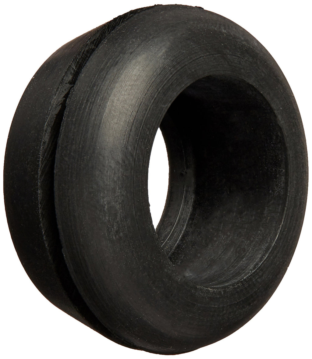 Hydrofarm HGGR75 (25 Pack), 3/4" Rubber Grommet, Black 3/4"