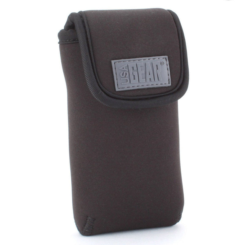USA Gear Portable Handheld Units GPS Carrying Case with Built In Belt Loop, Carabiner Clip and Hook and Loop Enclosure - Compatible with Garmin eTrex 10 Worldwide, 22x, 30x, InReach Mini, and more GPS