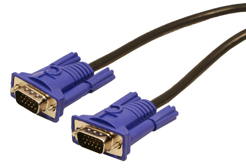 Tupavco TP606 - VGA Cable 30ft - Computer/Monitor/Projector/PC/TV Cord 15 PIN, 30 Feet Long Video Cord