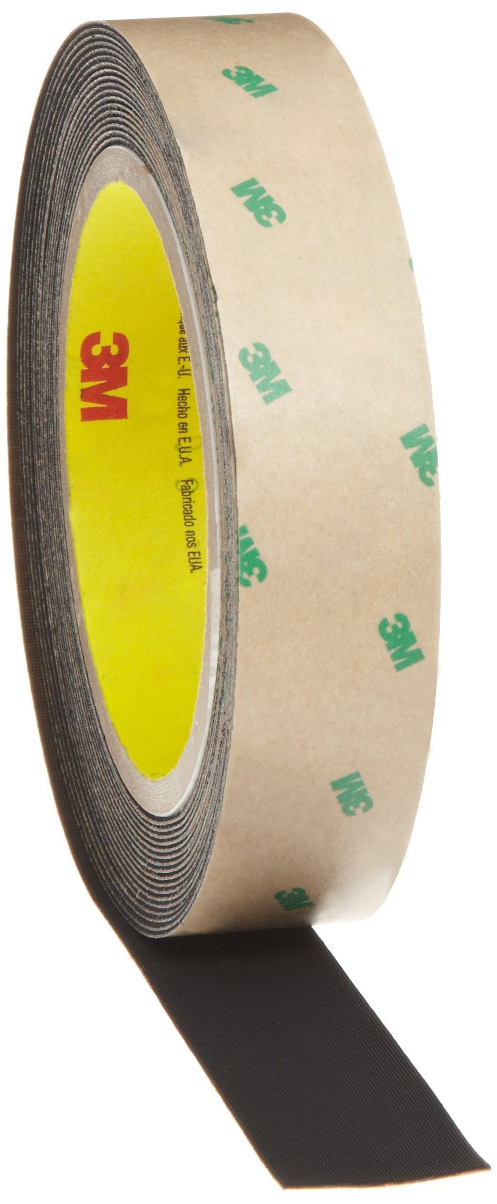 3M Gripping Material TB400, Black, 1 in x 15 ft, 2 rolls per bag