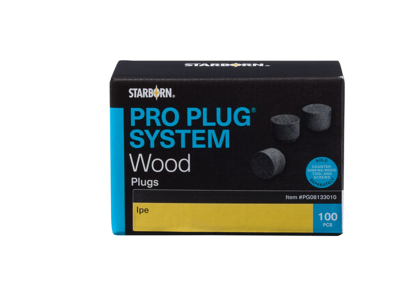 PRO-PLUG System - for IPE - 100 pc Component Pack Plugs Only 5/16" Diameter 1