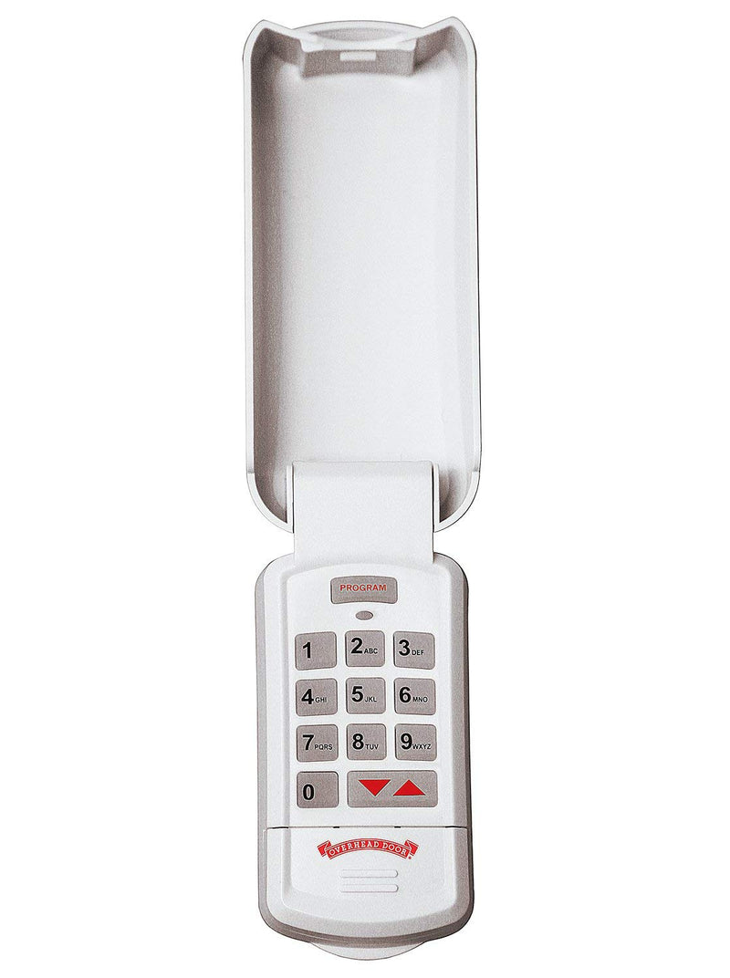 Overhead Door - Wireless Garage Door Opener Keypad - Weather-Resistant - OKP-BX - White,1 Pack 1 Pack