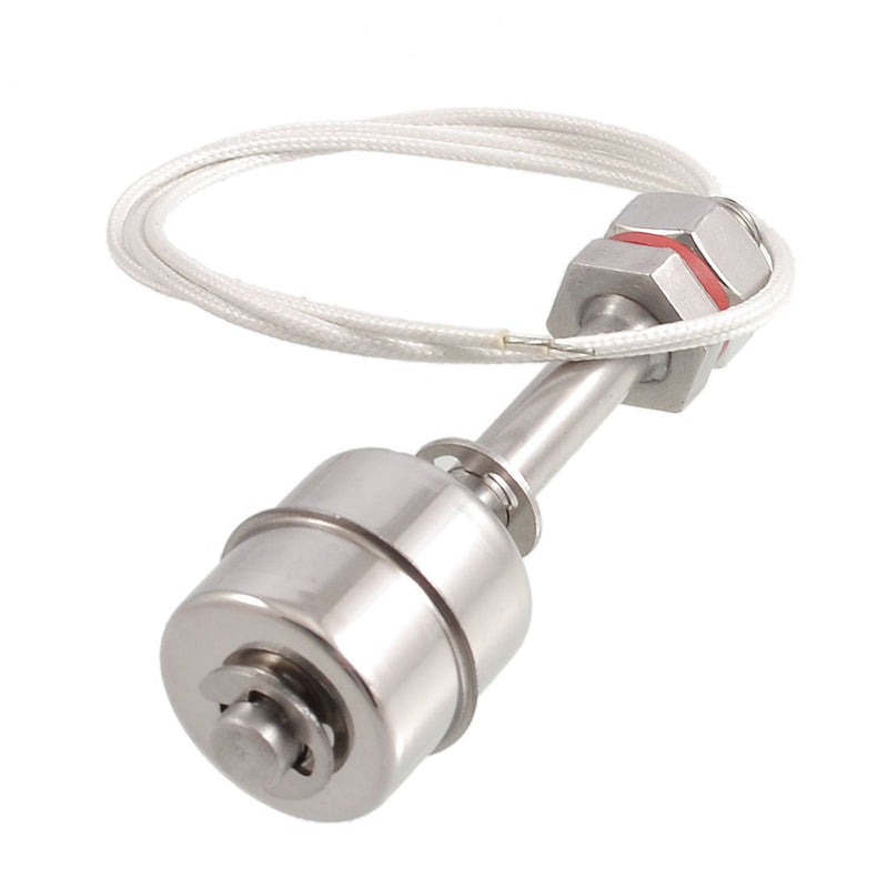 uxcell Stainless Steel Float Switch for Water Pump Tank Swim Pool Garden Pond Liquid Water Level Sensor M10 90mm Length