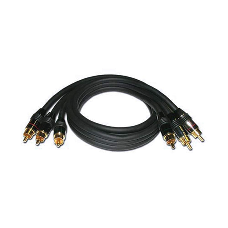 Gold Component Video Cable, Oxygen Free, 6 Feet