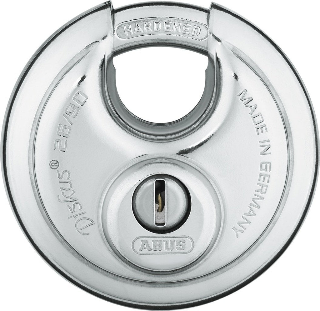 ABUS 26/90 KD B High Security Stainless Steel Keyed Different Diskus Padlock