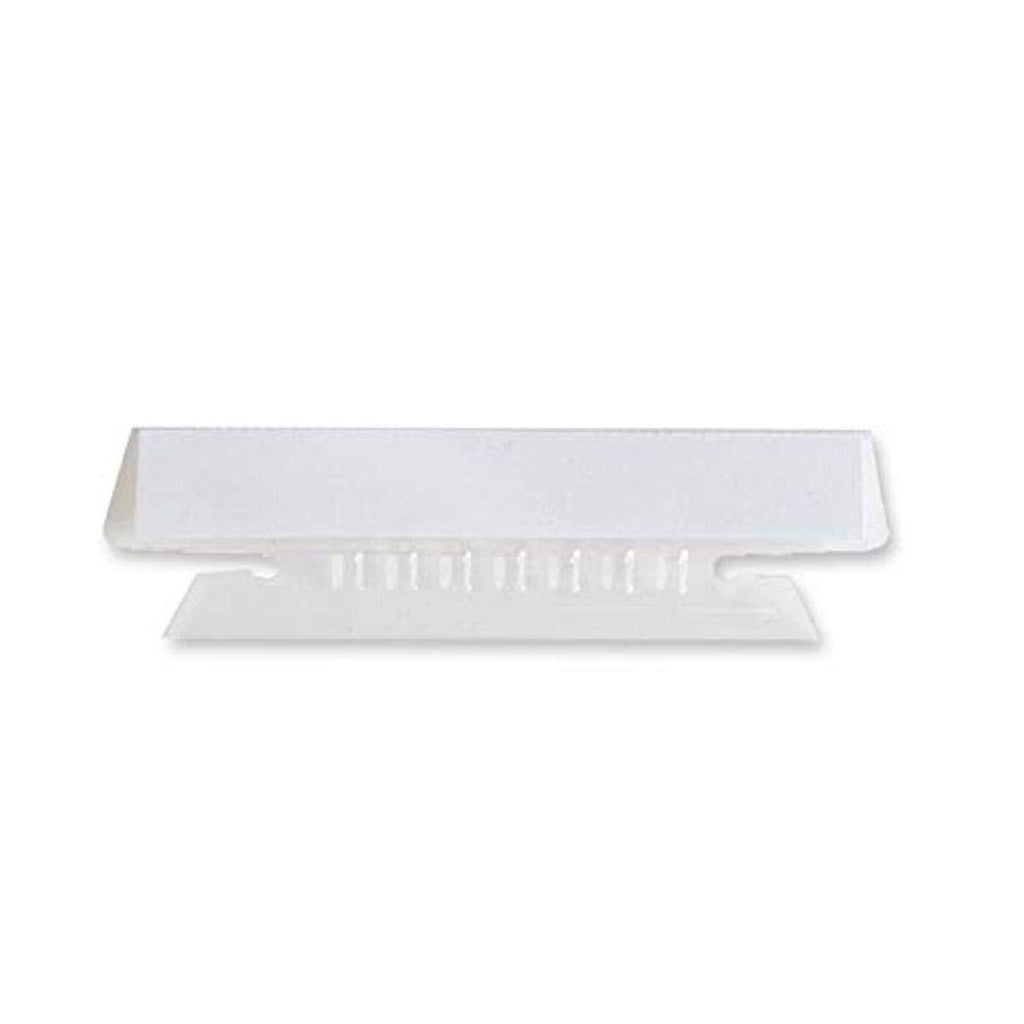 Business Source Plastic Clear Tabs