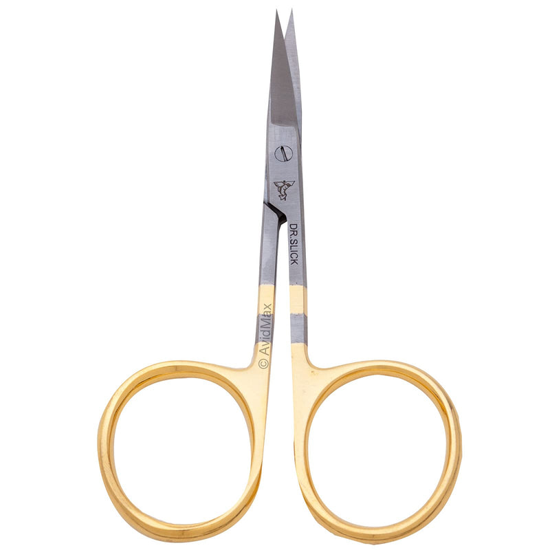 Dr. Slick Iris Scissors 3.5" - Curved Tip (SIC35G)