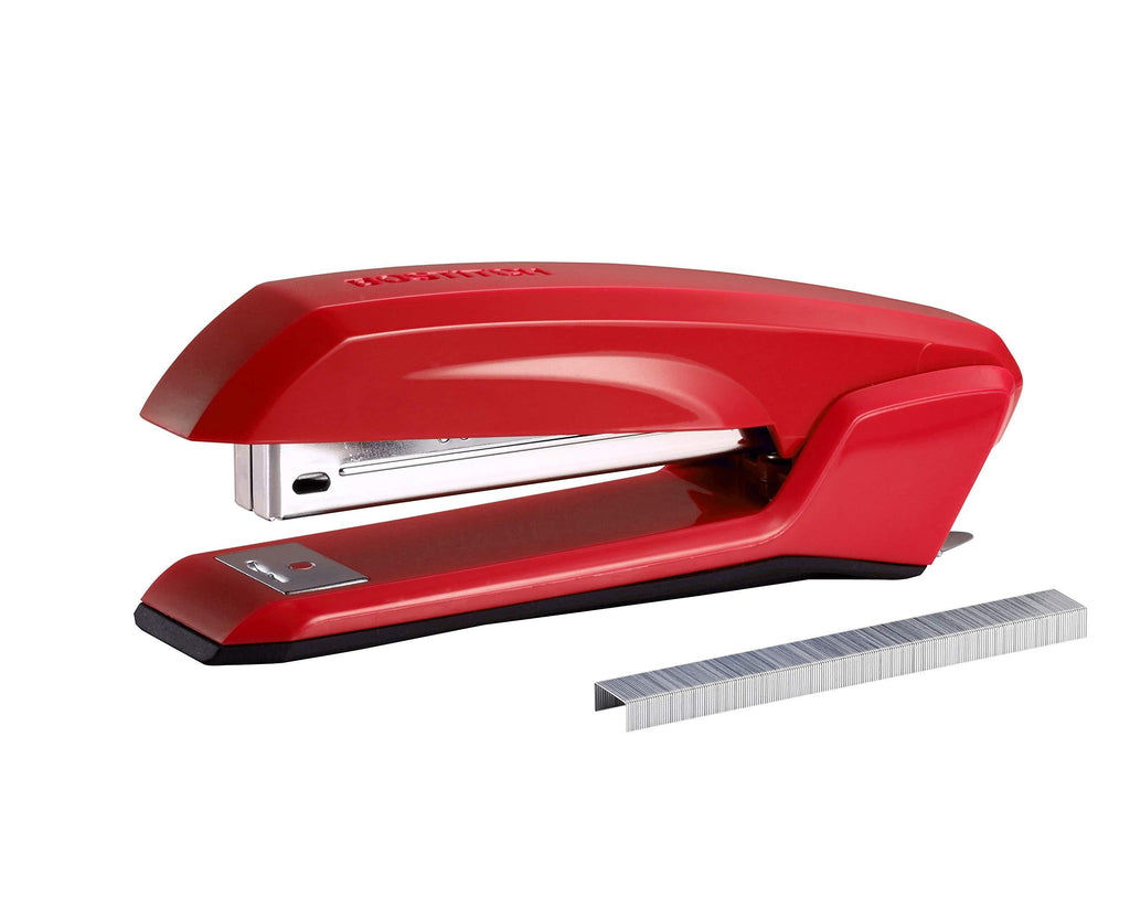 Bostitch Ascend 3 in 1 Stapler with Integrated Remover & Staple Storage Red