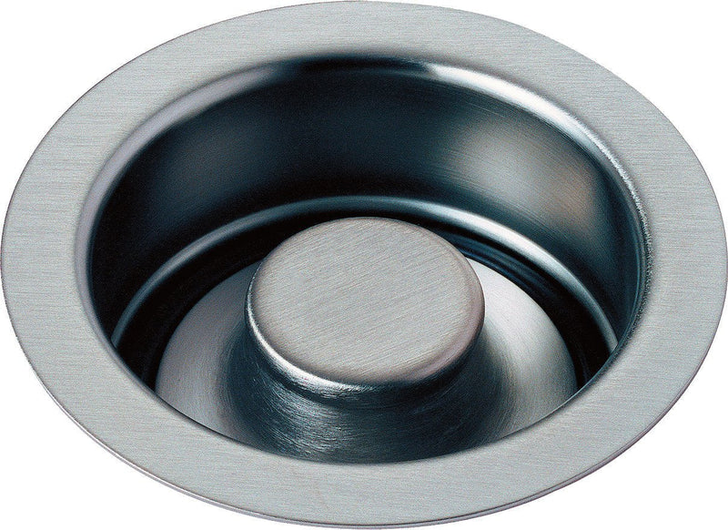 Delta Faucet 72030-AR Disposal and Flange Stopper Kitchen, Arctic Stainless,4.50 x 4.50 x 4.50 inches