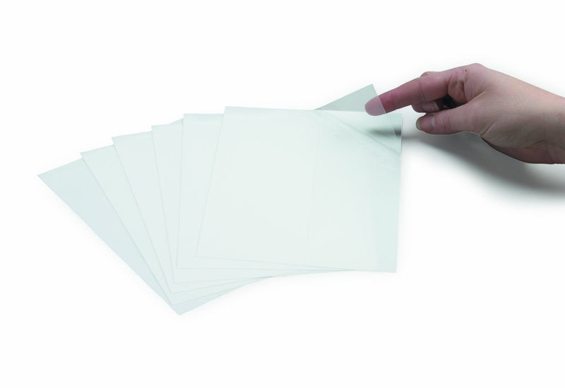 Brady 99276 Clear Polyester Protective Overlaminate For Write-On Labels , Clear, 5.5" Height x 7.5" (25 Labels per Package)