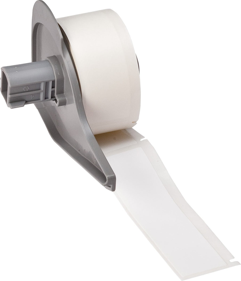 Brady M71-23-483 Ultra Aggressive Polyester BMP71 Labels , White (100 Labels per Roll, 1 Roll per Package)